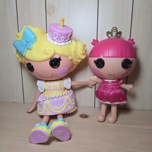 Lalaloopsy Doll Candle Slice O' Cake 12"  Birthday Doll & Baby Tippy Tumbelina